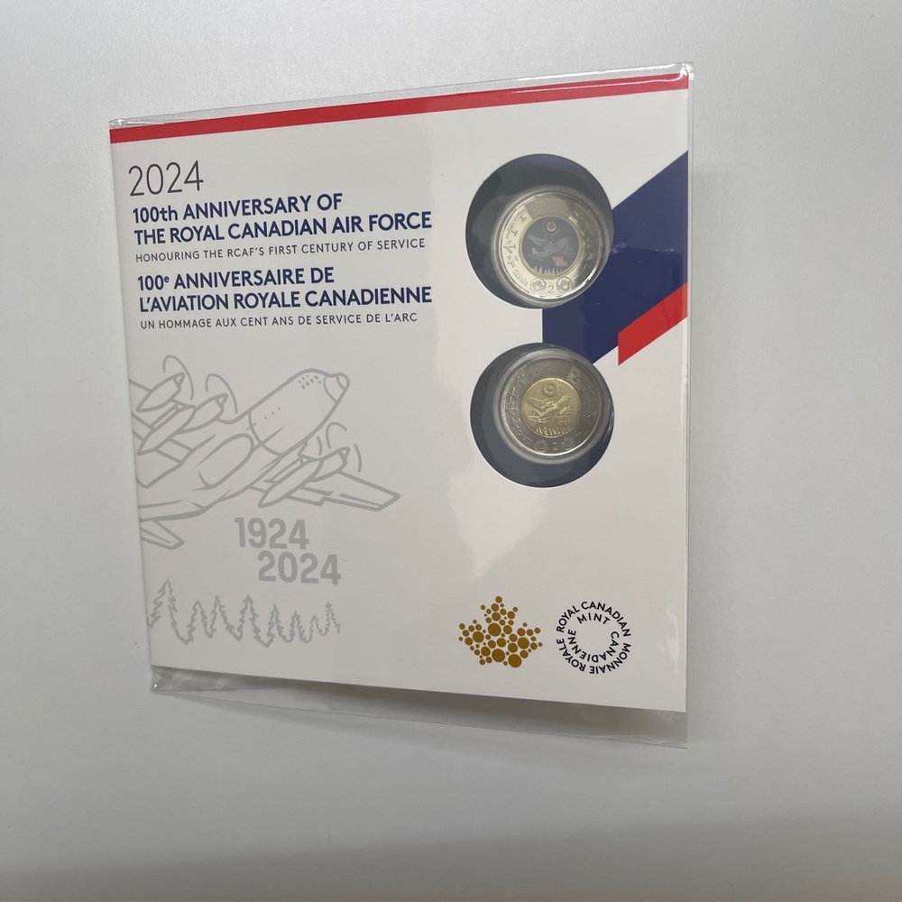 SIGNED 2024 Canada 100th Anniversary of the Royal Canadian Air Force keepsake